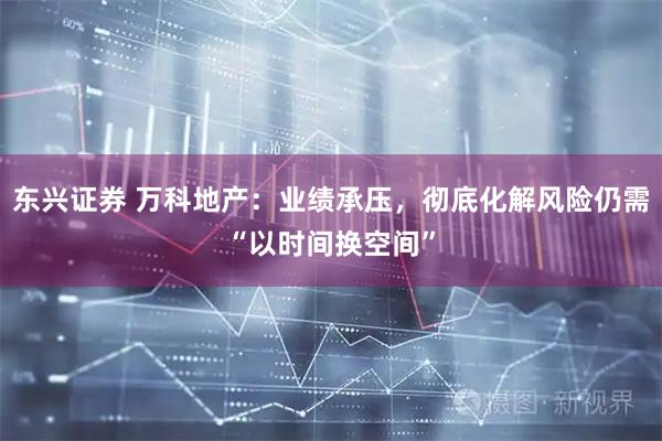 东兴证券 万科地产：业绩承压，彻底化解风险仍需“以时间换空间”