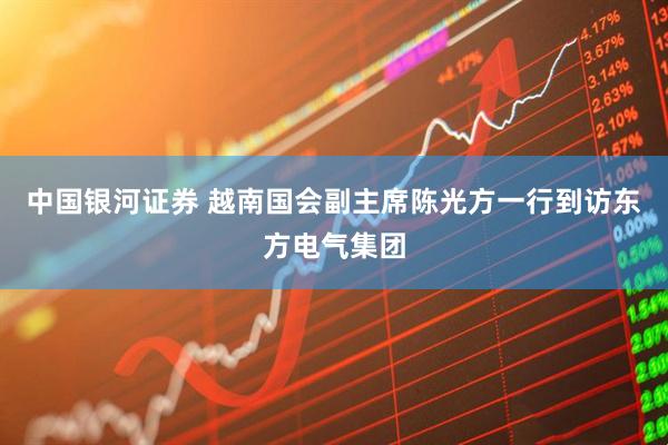中国银河证券 越南国会副主席陈光方一行到访东方电气集团