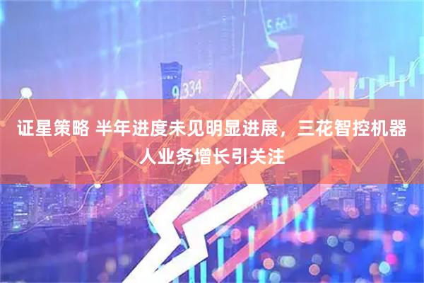 证星策略 半年进度未见明显进展，三花智控机器人业务增长引关注