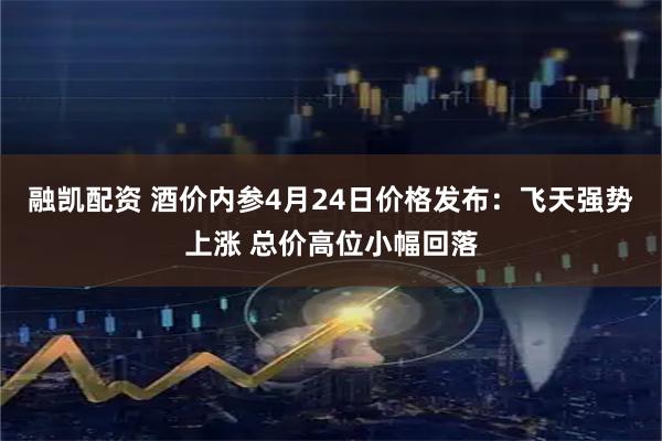 融凯配资 酒价内参4月24日价格发布：飞天强势上涨 总价高位小幅回落